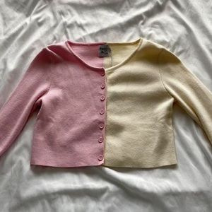 Princess Polly pink cardigan